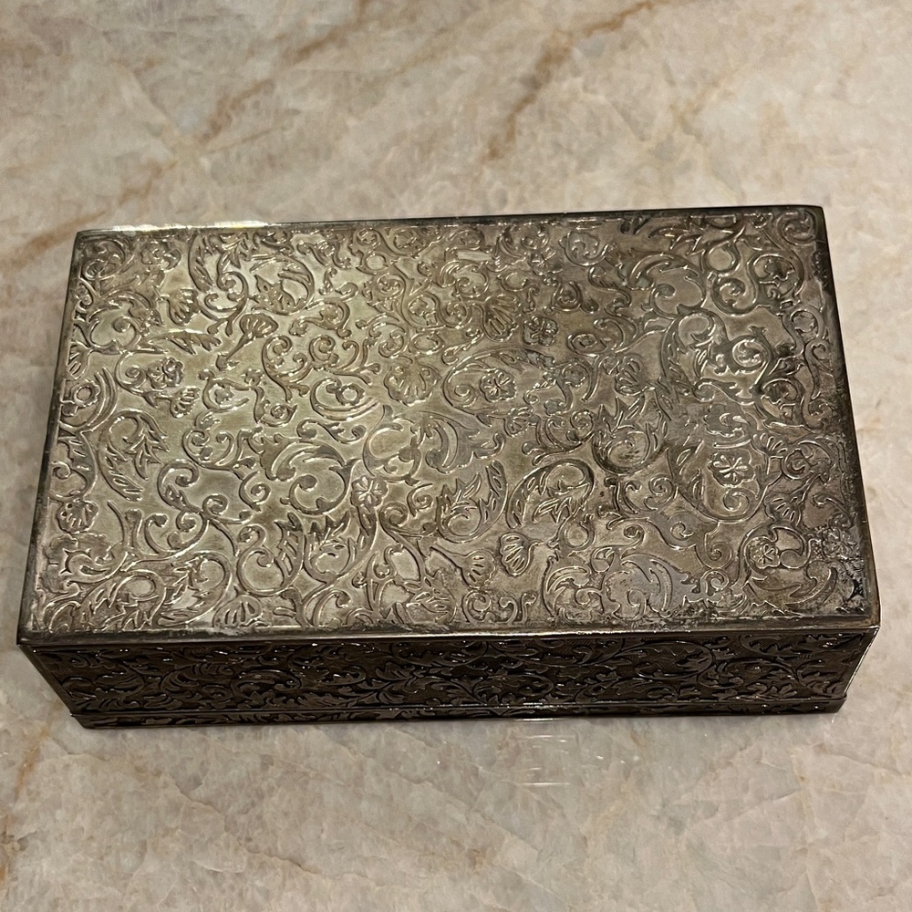 Ornate Silver Box - Picture 4 of 4